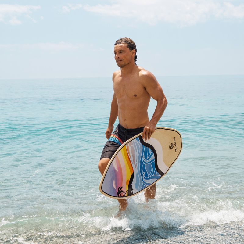 Placă de skimboard AQUASTIC Lagune 39" multicolor 8