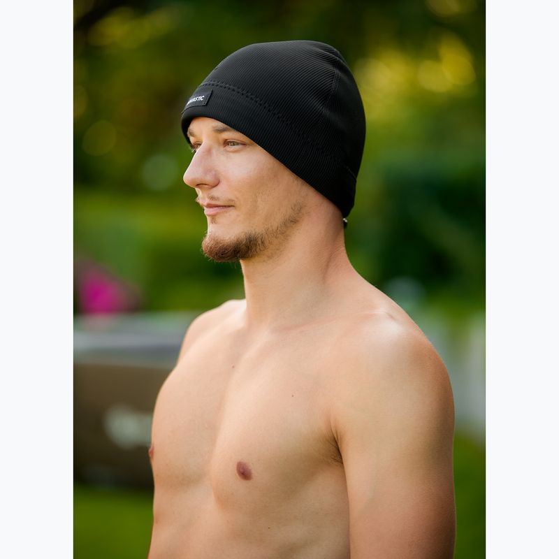 AQUASTIC Neopren Wintstick Beanie 3 mm negru 2