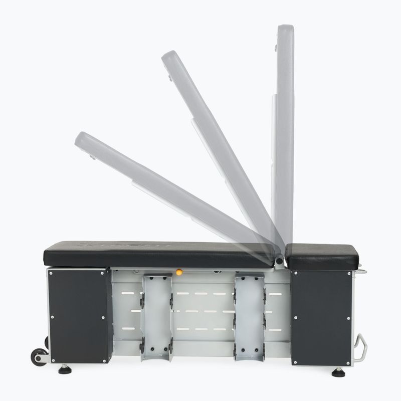 Set TREXO Bancă Storage + Gantere Hex negru 9