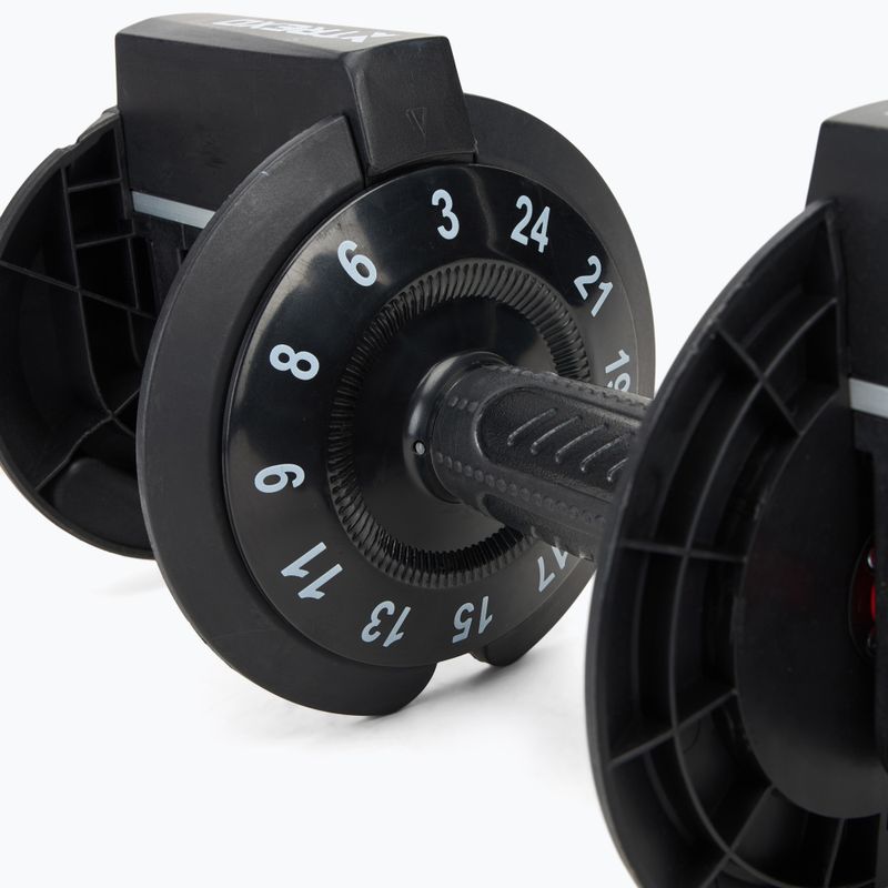 Mâner XTREXO pentru haltere reglabile 24 kg TXO-B4W002-B negru 4