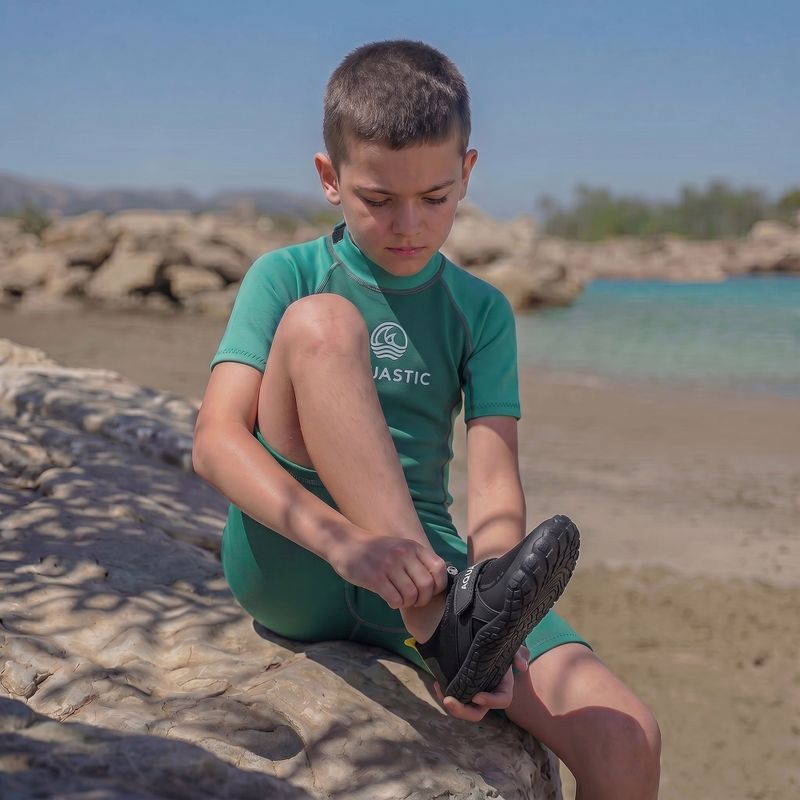 Încălțăminte de apă pentru copii AQUASTIC Reef T negru 5