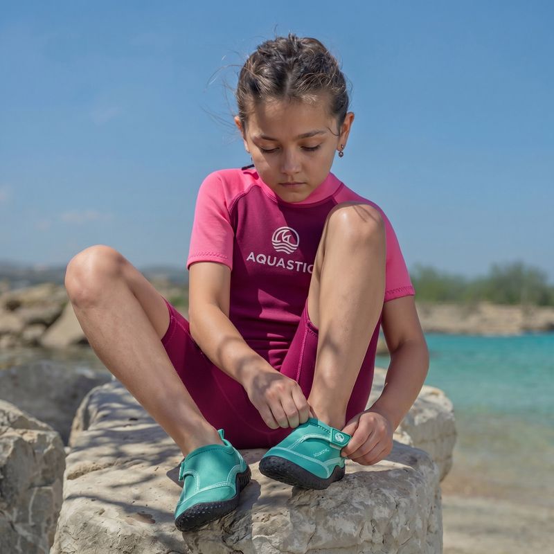 Încălțăminte de apă pentru copii AQUASTIC NINO Turquoise 4