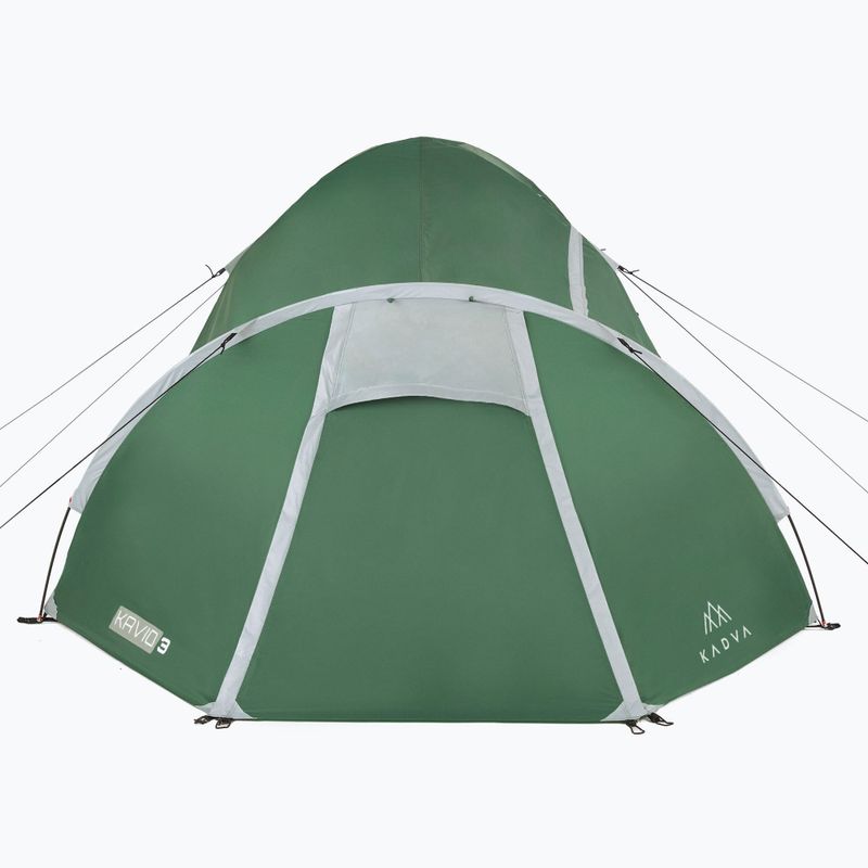 Cort de camping pentru 3-persoane KADVA Kavio 3 verde 3
