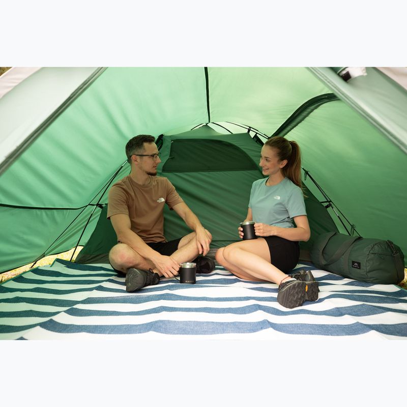 Cort de camping pentru 3-persoane KADVA Kavio 3 verde 22