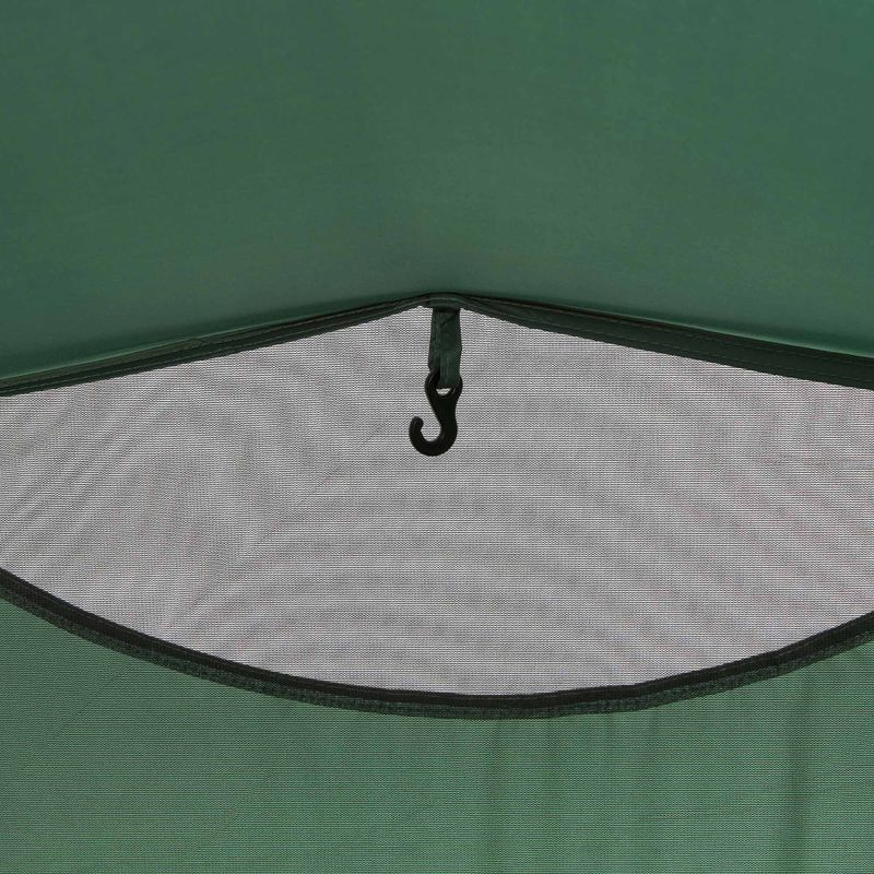 Cort de camping pentru 4-persoane KADVA Kavio 4.1 verde 13