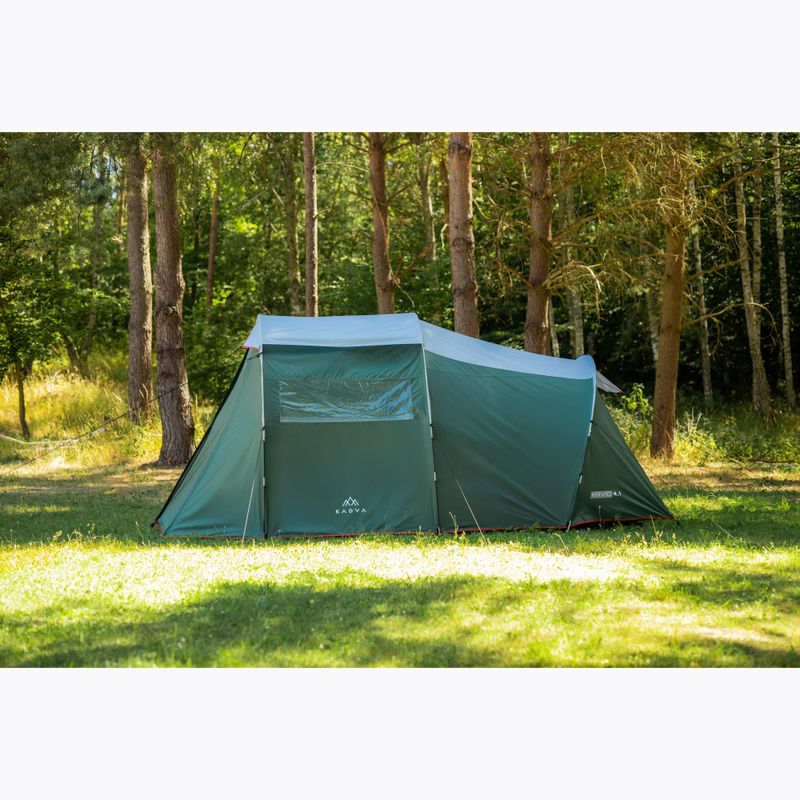 Cort de camping pentru 4-persoane KADVA Kavio 4.1 verde 20