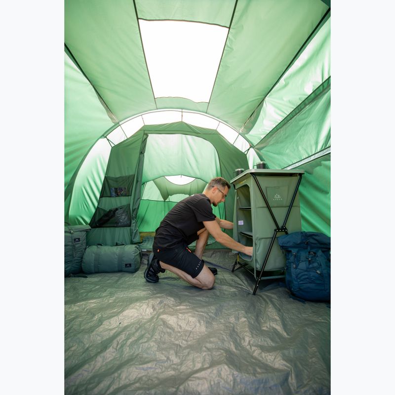 Cort de camping pentru 4-persoane KADVA Kavio 4.1 verde 22