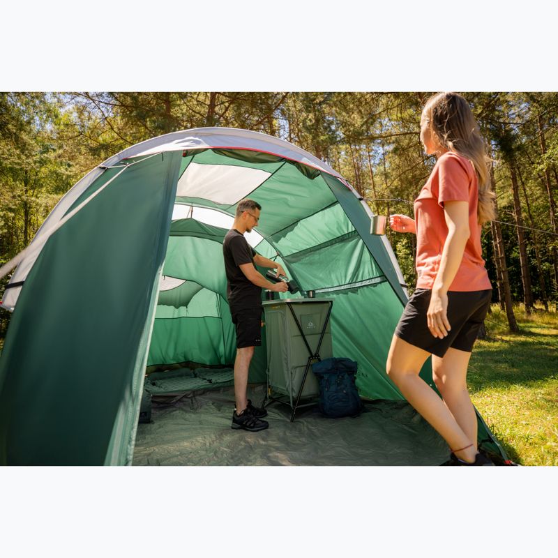 Cort de camping pentru 4-persoane KADVA Kavio 4.1 verde 25