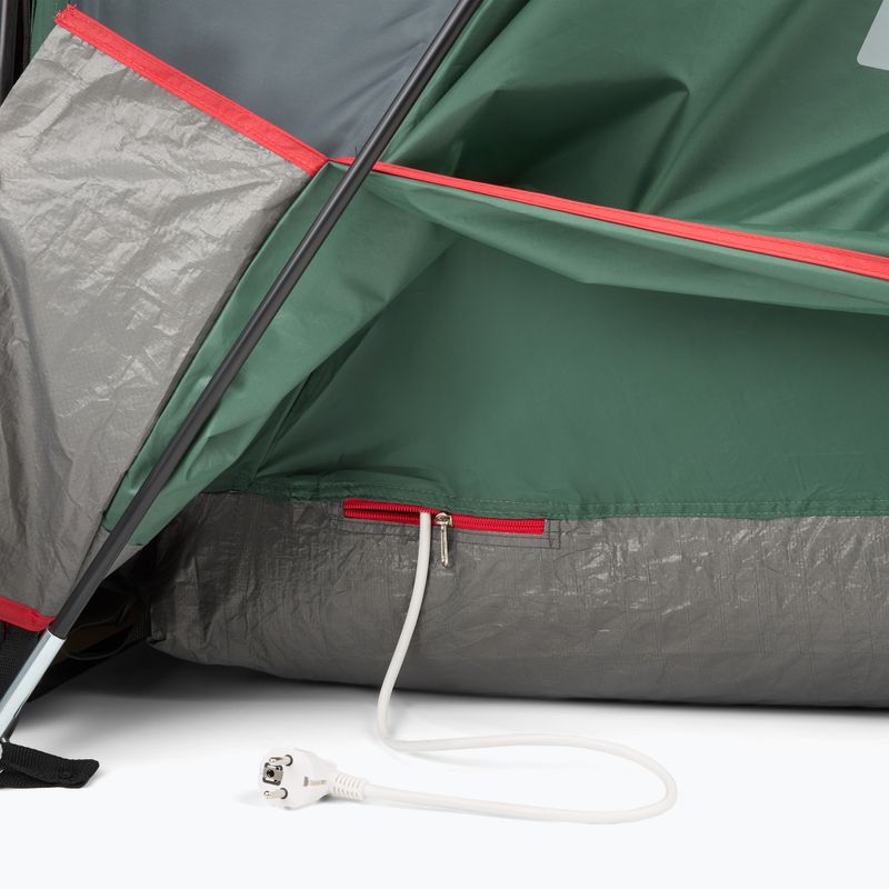 Cort de camping pentru 4-persoane KADVA Kavio 4.2 verde 16