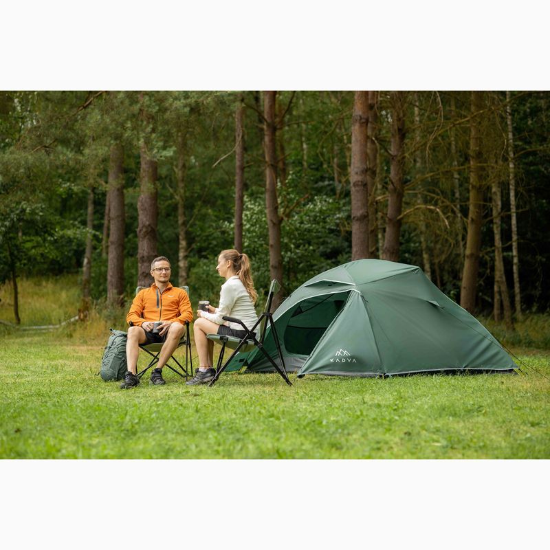 Cort de camping pentru 3-persoane KADVA Expedit 3 pro verde 2