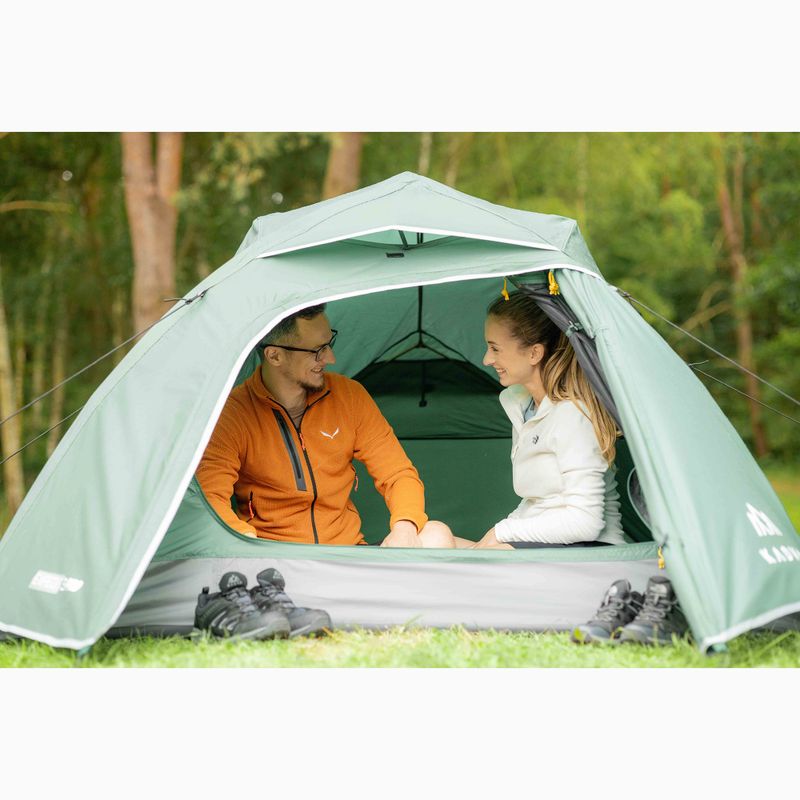 Cort de camping pentru 3-persoane KADVA Expedit 3 pro verde 16