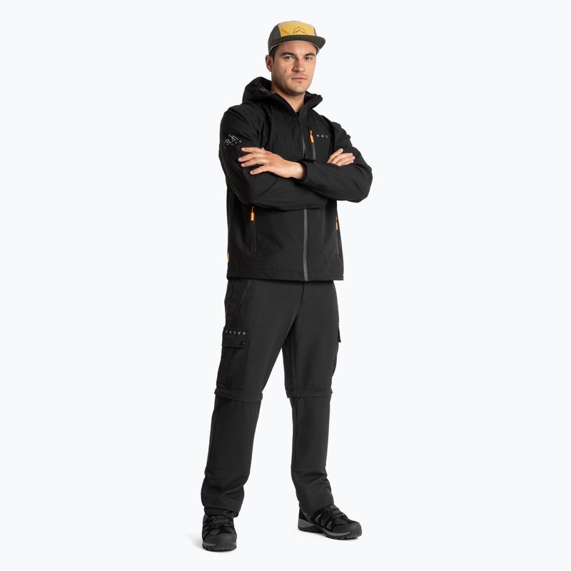 Pantaloni pentru bărbați KADVA Resto negru 2