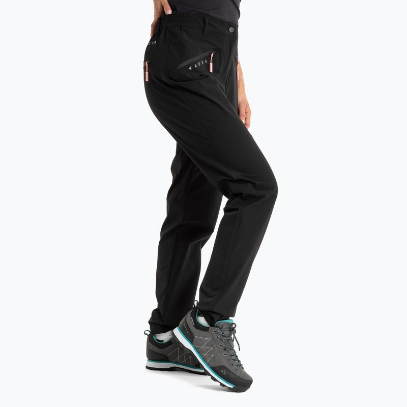 Pantaloni pentru femei KADVA Tores WMNS negru 4