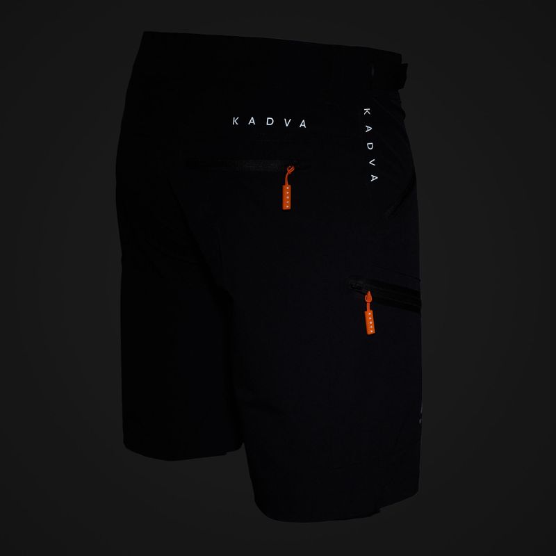 Pantaloni scurți pentru bărbați KADVA Reto negru 7