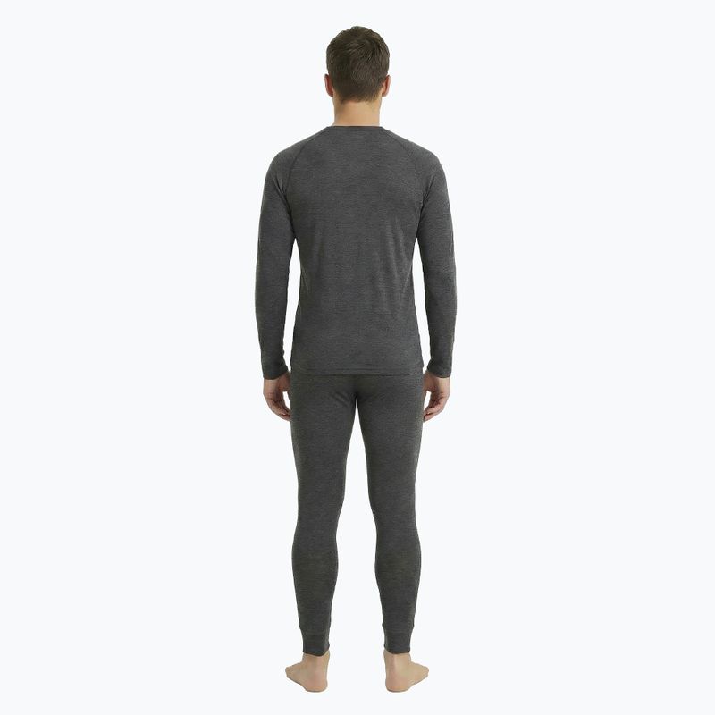Set de lenjerie termoactivă pentru bărbați WOOLCANO Merino SET0540 gray 3