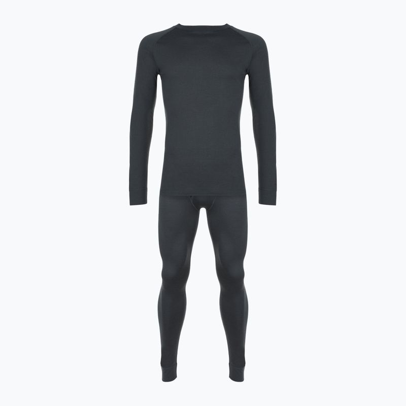 Set de lenjerie termoactivă pentru bărbați WOOLCANO Merino SET0540 gray 8
