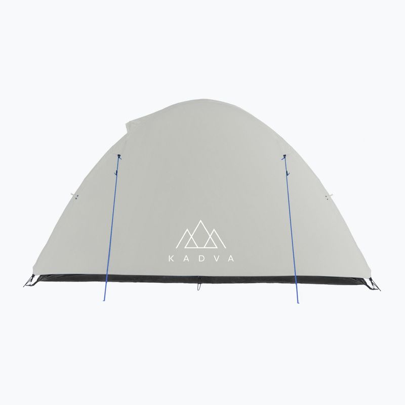 Cort de camping pentru 2 persoane KADVA Festa 2 gri/albastru 3