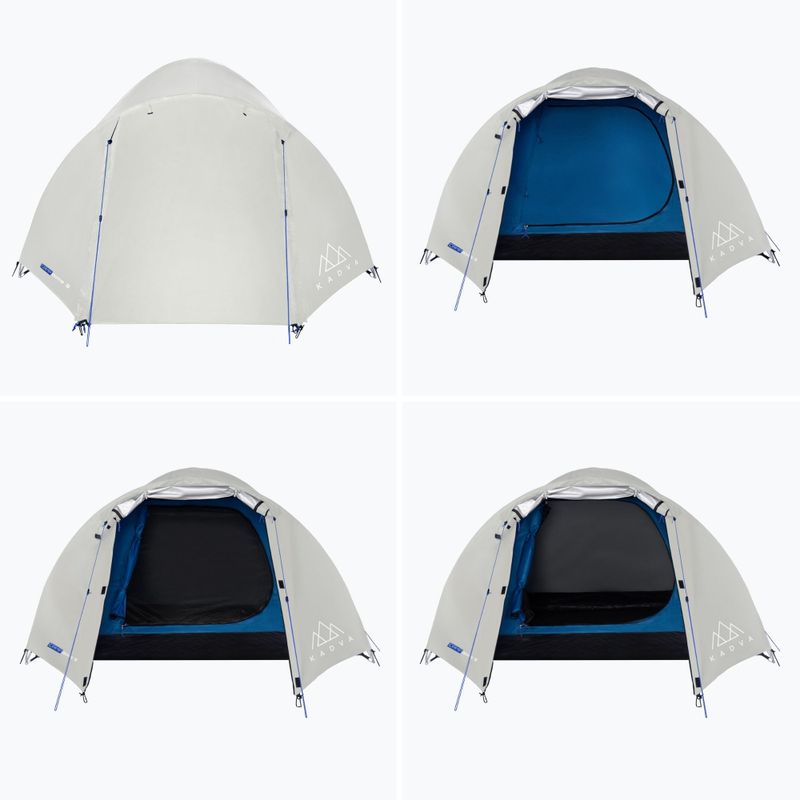 Cort de camping 4-persoane KADVA CAMPdome 4 grey 4