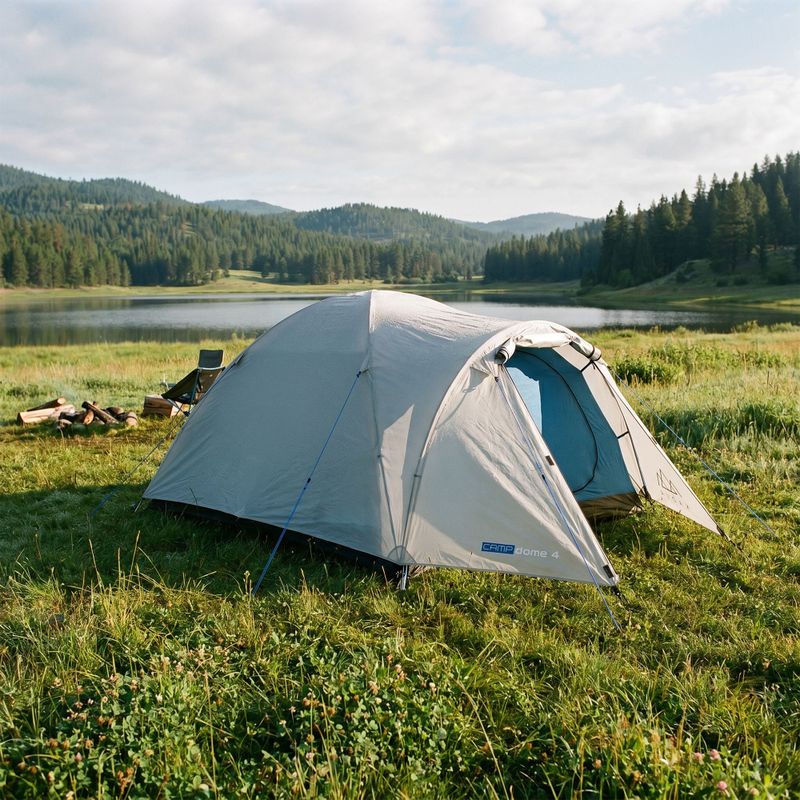 Cort de camping 4-persoane KADVA CAMPdome 4 grey 8