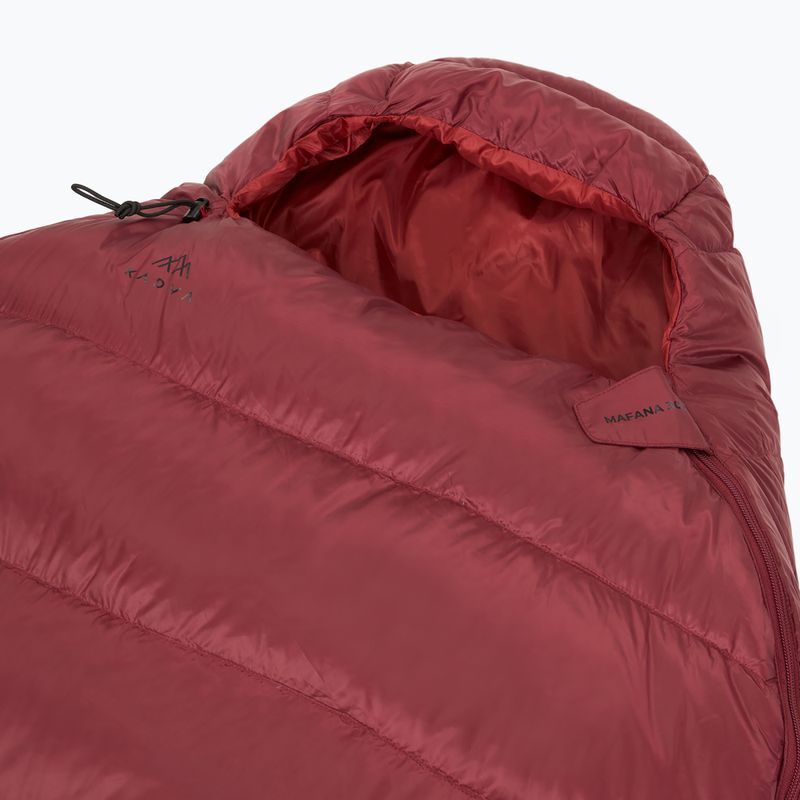 Sac de dormit KADVA Mafana 300 puf roșu 2