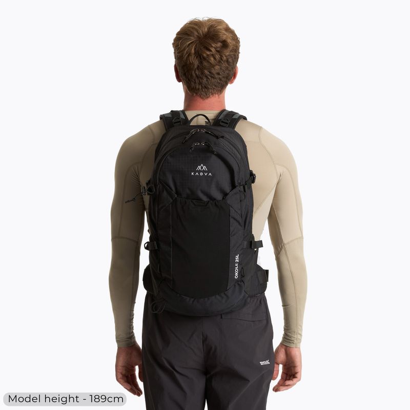 Rucsac turistic KADVA Okole 25 l negru 5