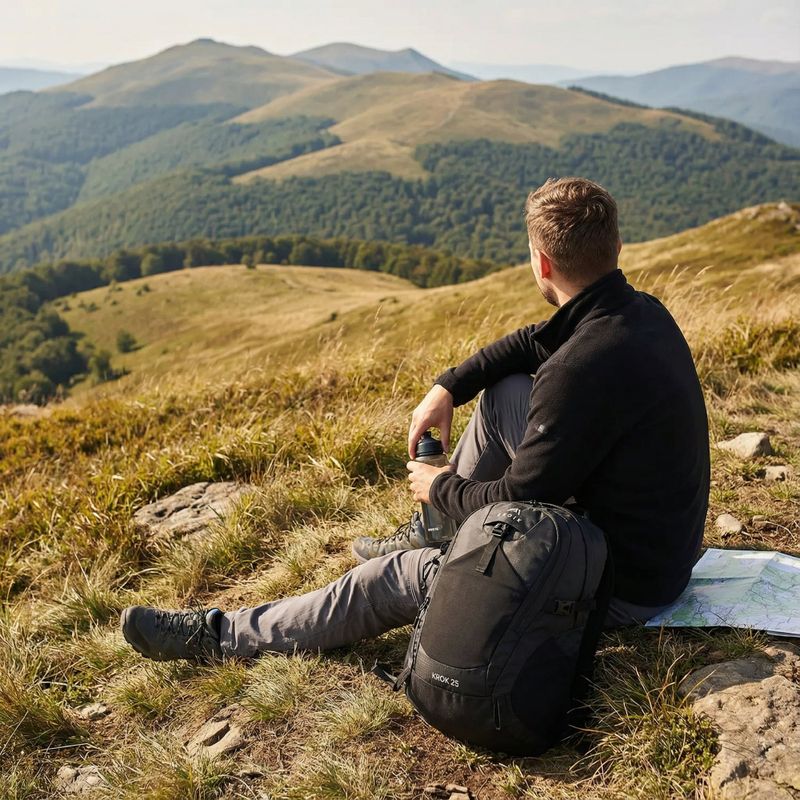 Rucsac de oraș KADVA Krok 25 l negru 10