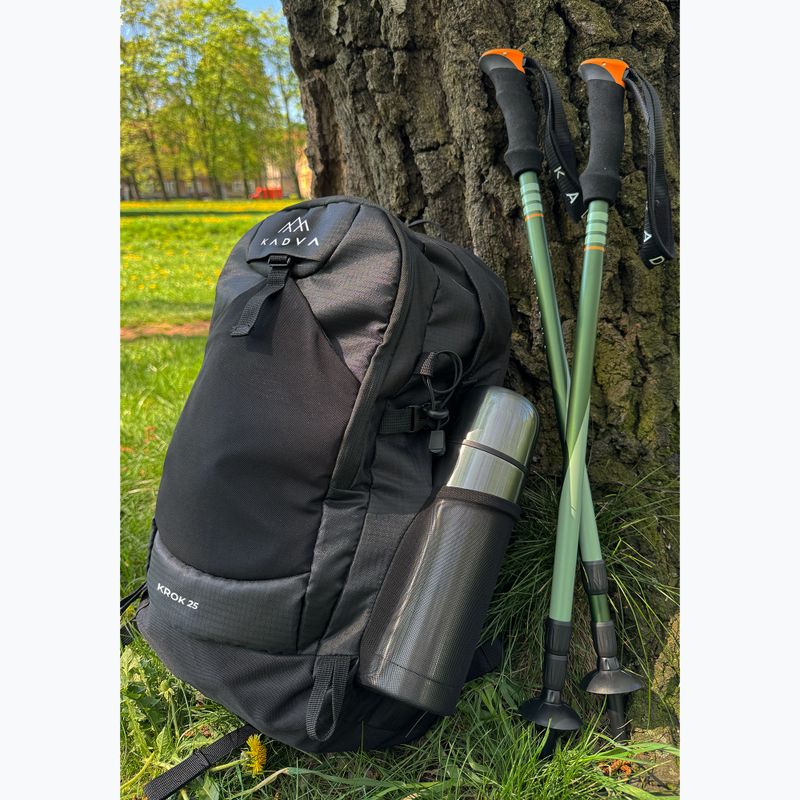 Rucsac de oraș KADVA Krok 25 l negru