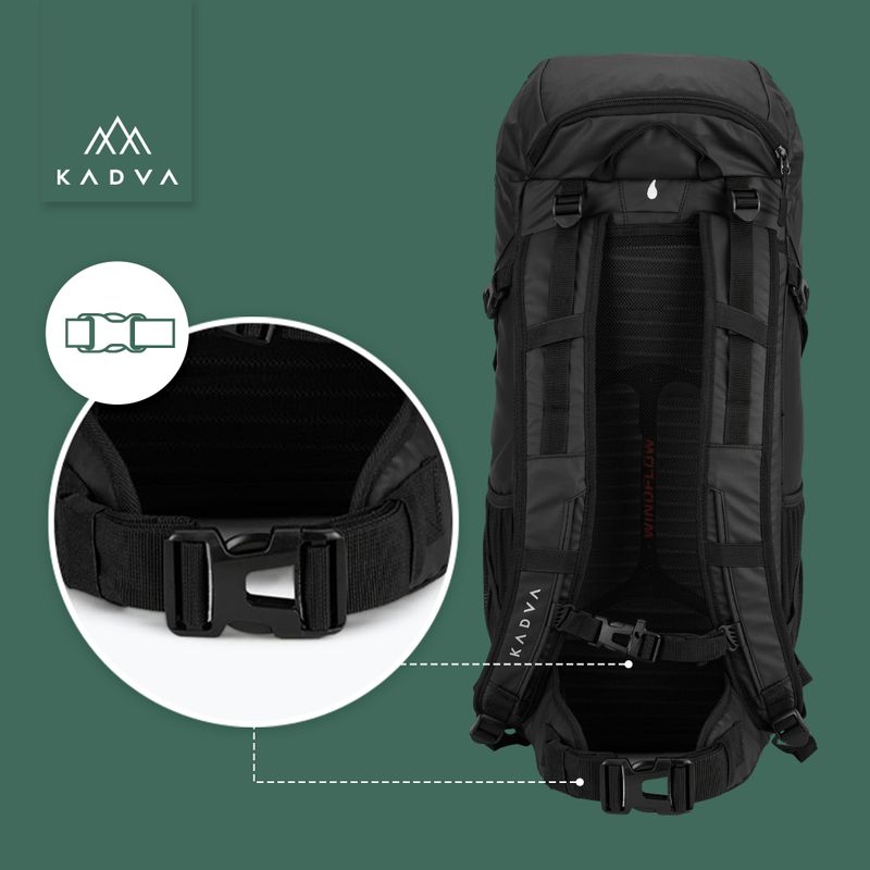 Rucsac turistic KADVA Mundoro 35 l negru 19