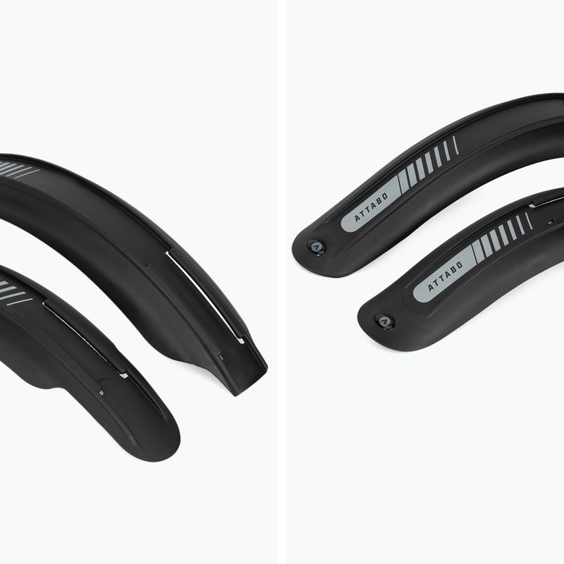 Apărători de noroi pentru bicicletă ATTABO EASE 16" negru 7