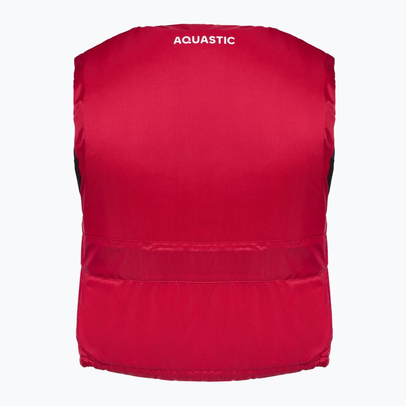 Vestă de siguranță AQUASTIC Classic 50N roșu 2