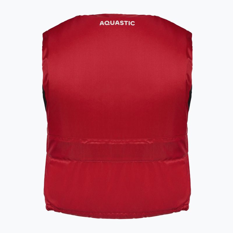 Vestă de siguranță AQUASTIC Classic 50N roșu 2