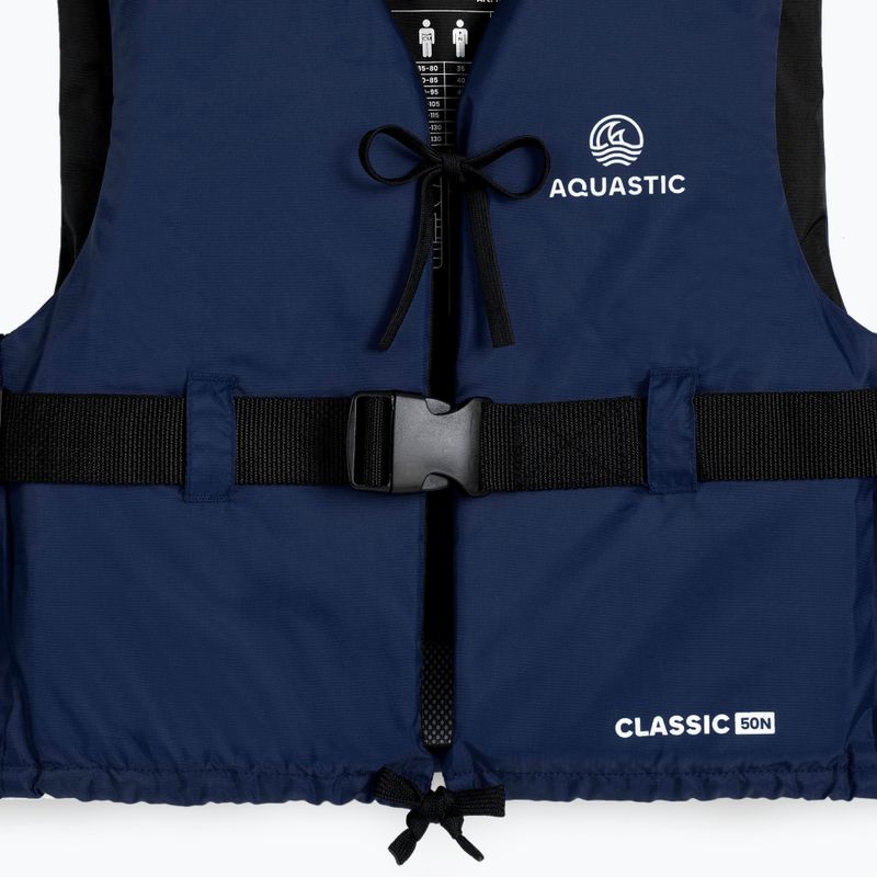 Vestă de siguranță AQUASTIC Classic 50N albastru 3