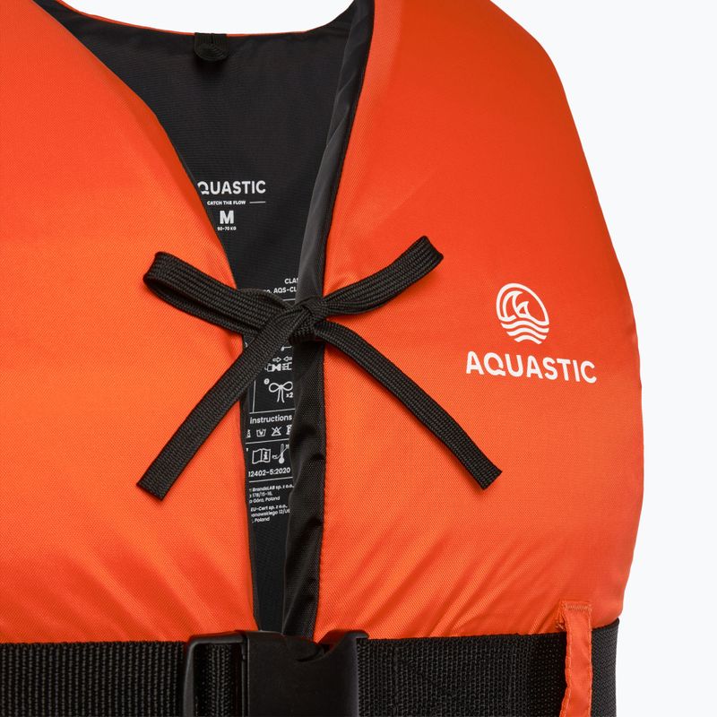 Vestă de siguranță AQUASTIC Classic 50N portocaliu 3