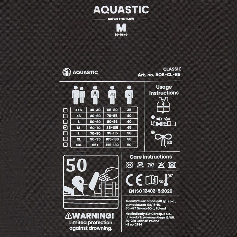Vestă de siguranță AQUASTIC Classic 50N portocaliu 13