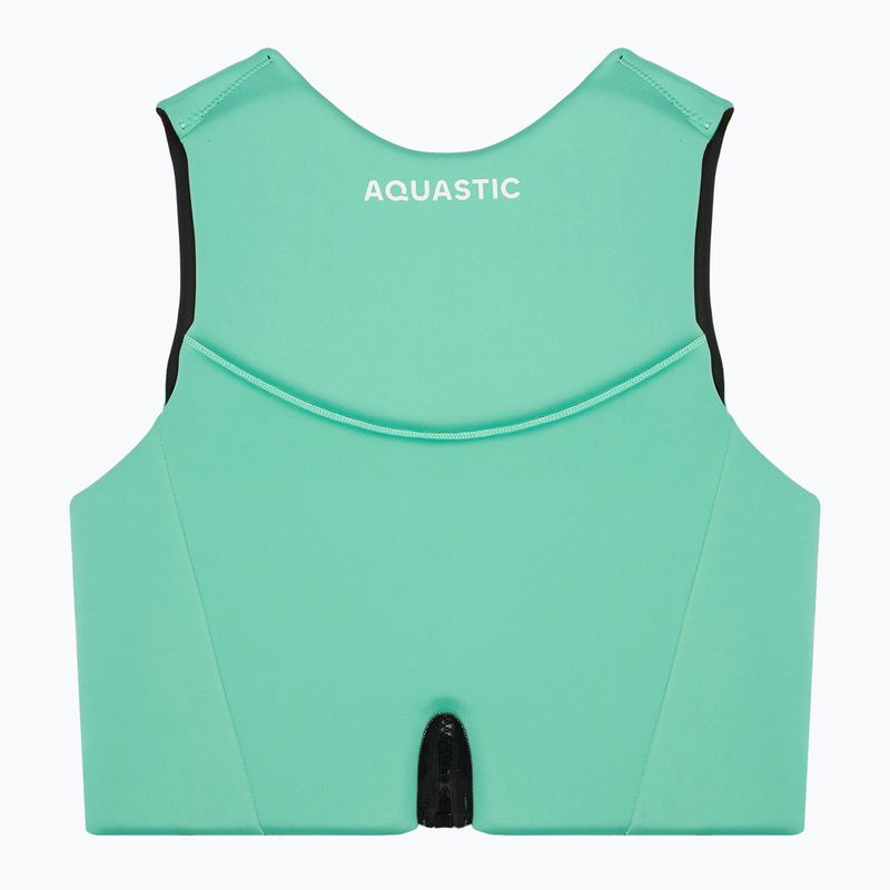 Vestă de siguranță AQUASTIC Omni 50N turcoaz 2