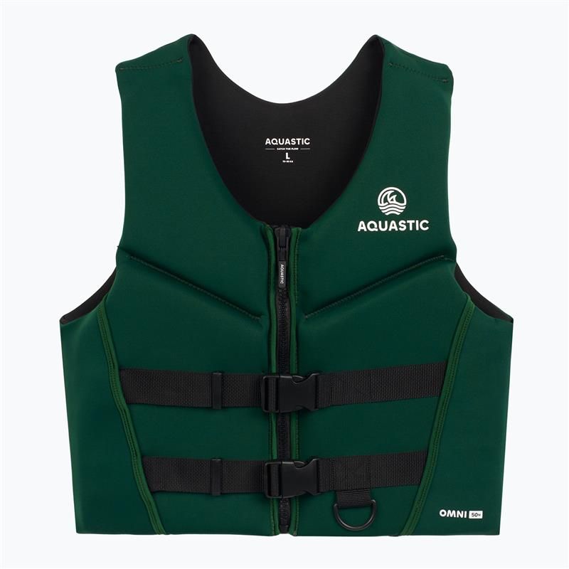 Vestă de siguranță AQUASTIC Omni 50N verde