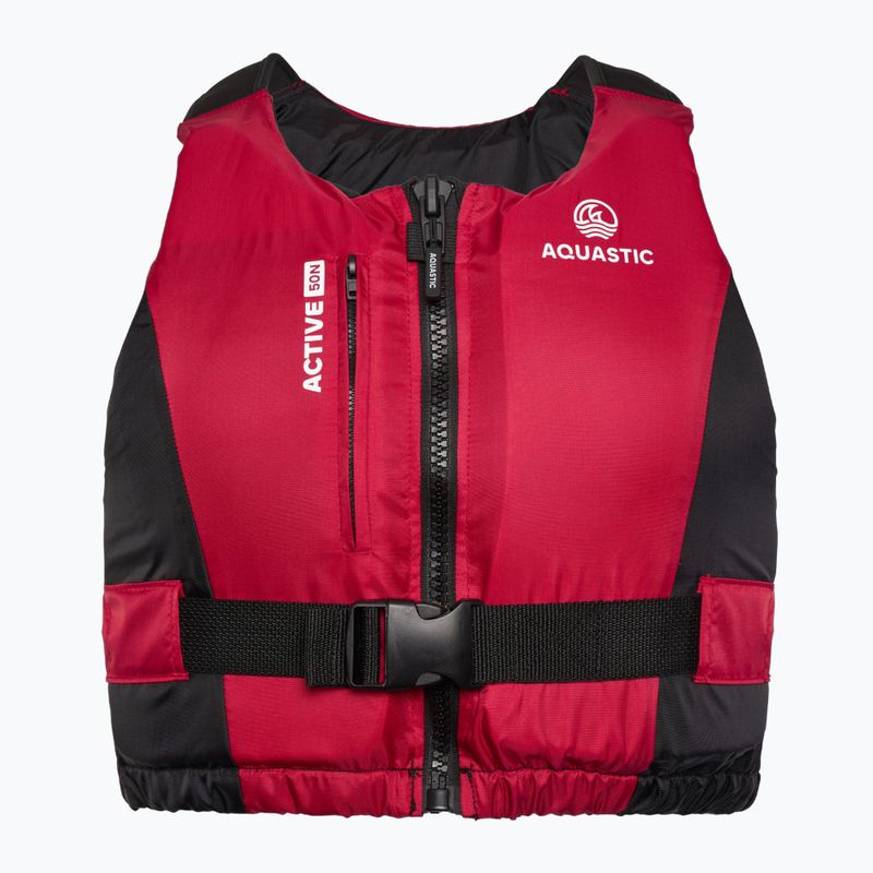 Vestă de siguranță AQUASTIC Active 50N roșu