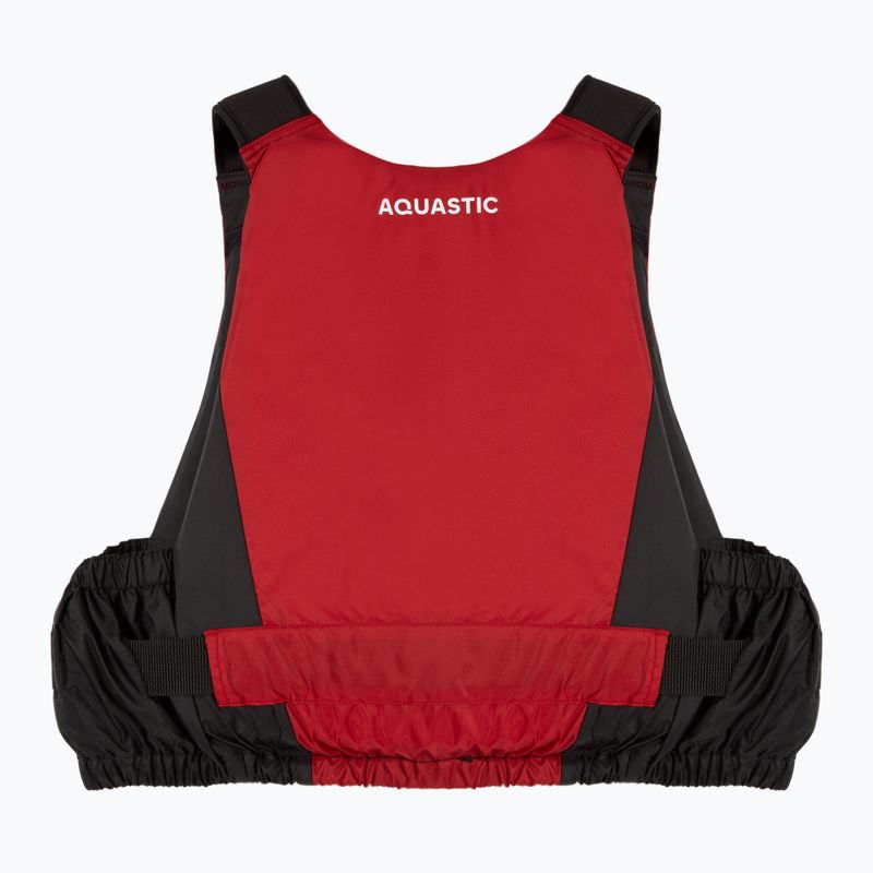 Vestă de siguranță AQUASTIC Active 50N roșu 2