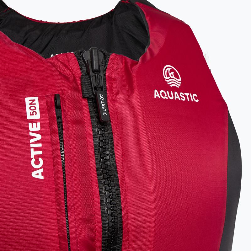 Vestă de siguranță AQUASTIC Active 50N roșu 3