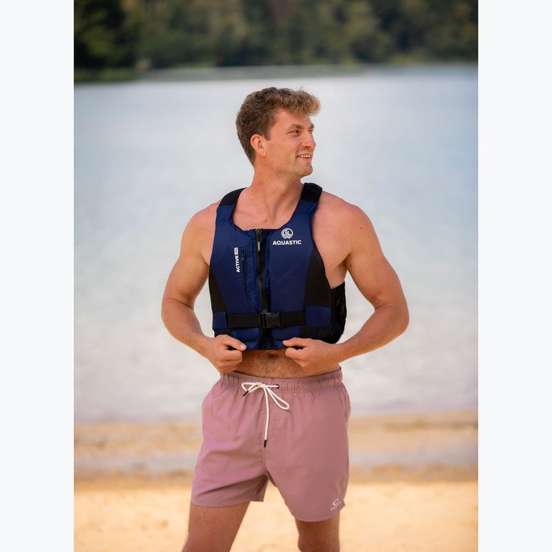 Vestă de siguranță AQUASTIC Active 50N albastru 8