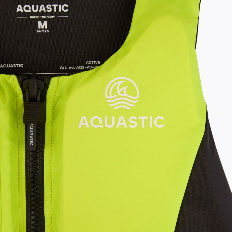Vestă de siguranță AQUASTIC Active 50N galben 3