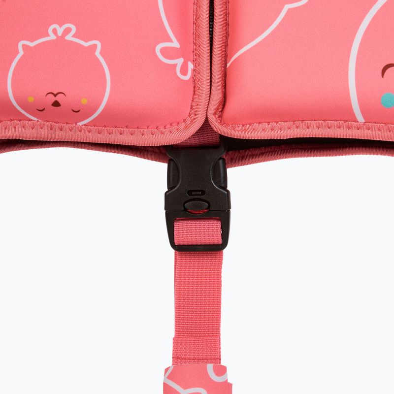 Veste de flotabilitate pentru copii AQUASTIC Junior roz 4