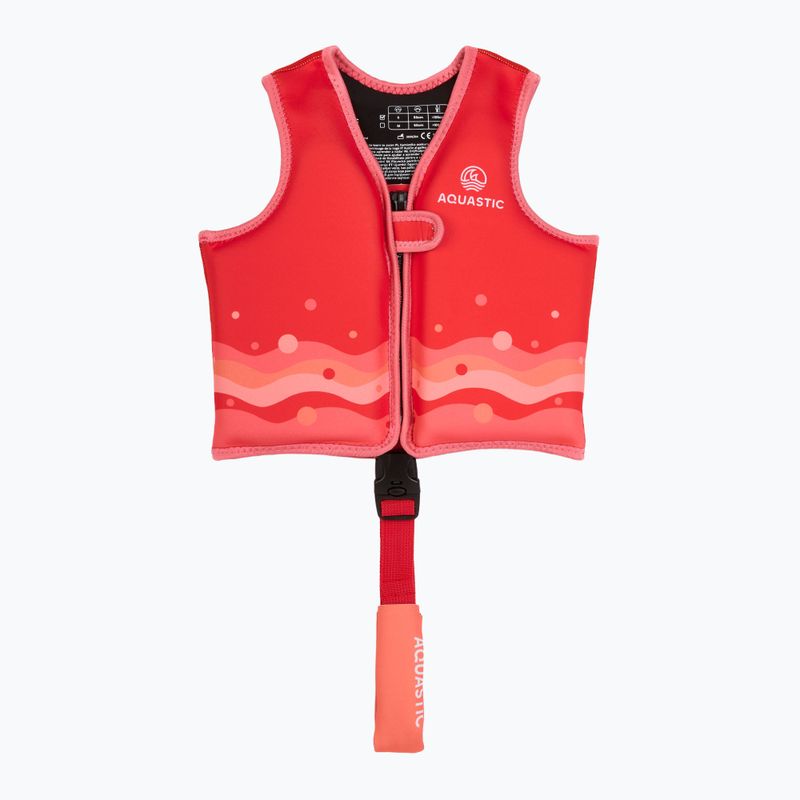 AQUASTIC Junior jiletcă de asigurare pentru copii roz închis
