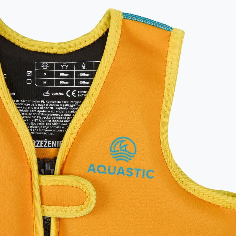 Vestă de siguranță pentru copii AQUASTIC Junior albastru 3