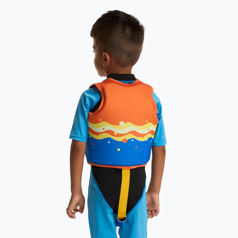 Vestă de siguranță AQUASTIC Junior portocaliu/albastru 3