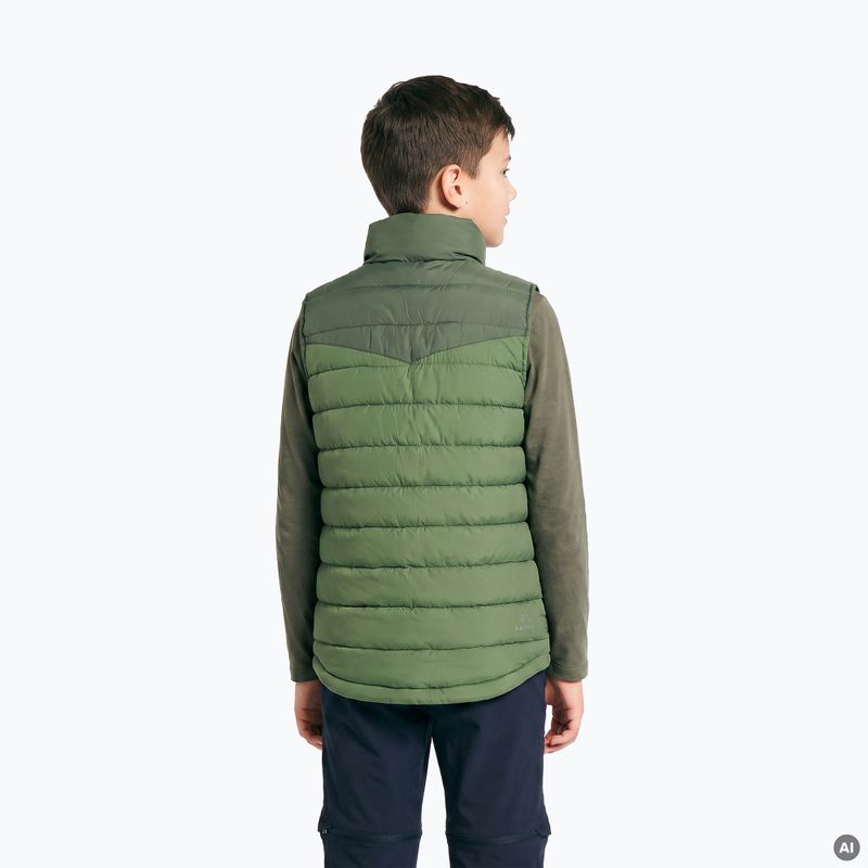 Vesta fără mâneci pentru copii KADVA Cryon JR verde 2