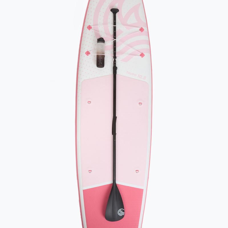 Set placă SUP gonflabilă AQUASTIC Taupo 10'8" allround roz 10