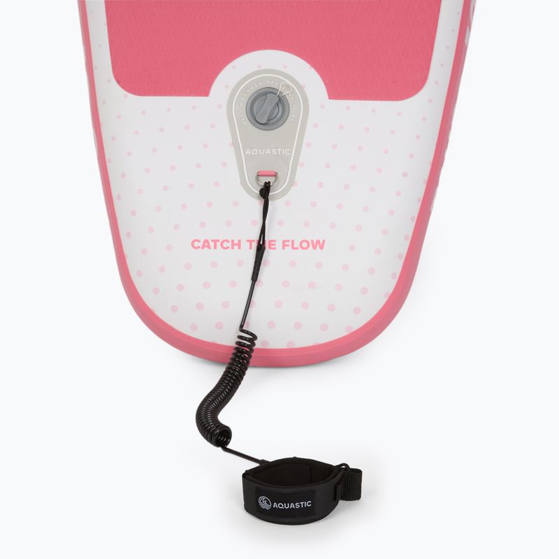Set placă SUP gonflabilă AQUASTIC Taupo 10'8" allround pink 12