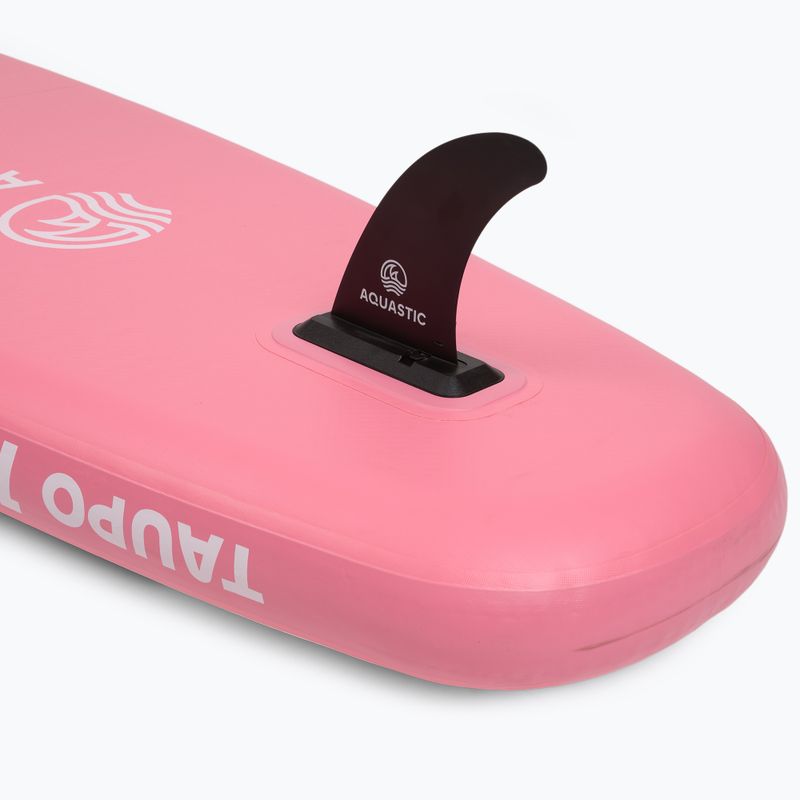 Set placă SUP gonflabilă AQUASTIC Taupo 10'8" allround roz 13