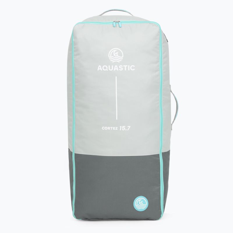 Caiac gonflabil 3-persoane AQUASTIC Cortez 15'7" hybrid blue 17